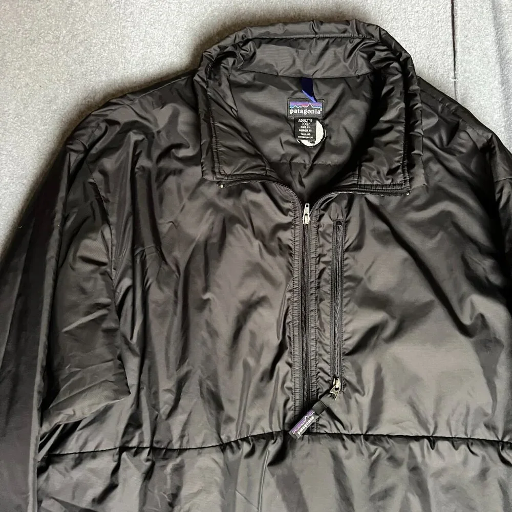 Patagonia XXLPuffball 84004 Pullover Half 1/2 Zip Vintage Year 2000 Black Shell - Picture 4 of 11